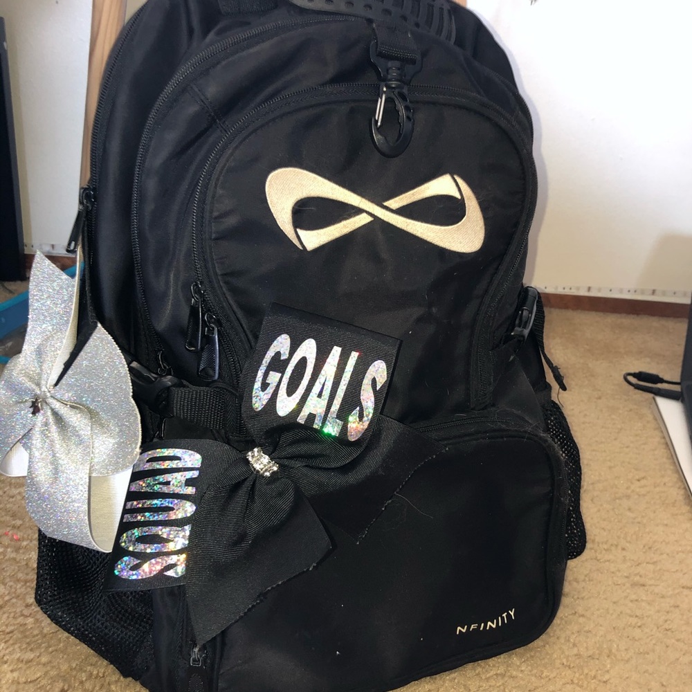 black NFINITY backpack